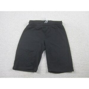 Pro Spirit Womens Shorts Medium Black Slim Fit Athletic Comfort Drawstring Biker